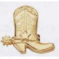 Stock Cowboy Boot Lapel Pin